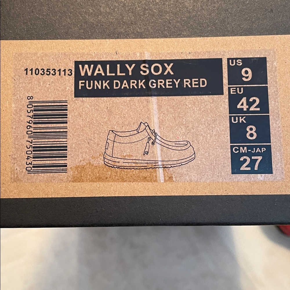 Hey Dude Wally Sox men’s 9 - Picture 11 of 16